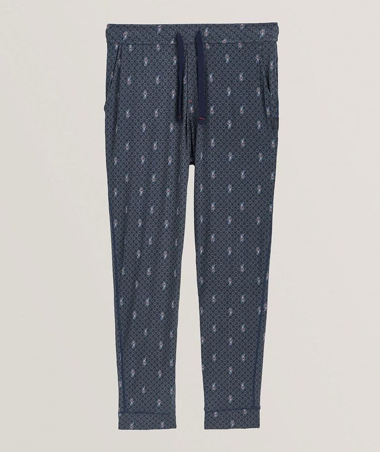 Snooze Paisley Tiles Stretch-Modal Pants image 0