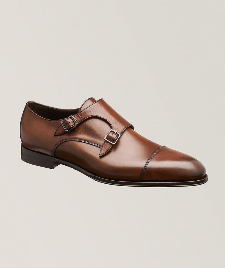 Addison Burnished Double Monkstraps image 0