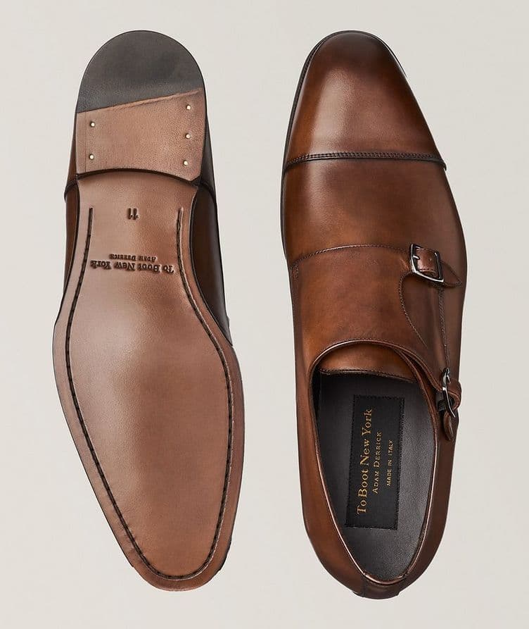 Addison Burnished Double Monkstraps image 2