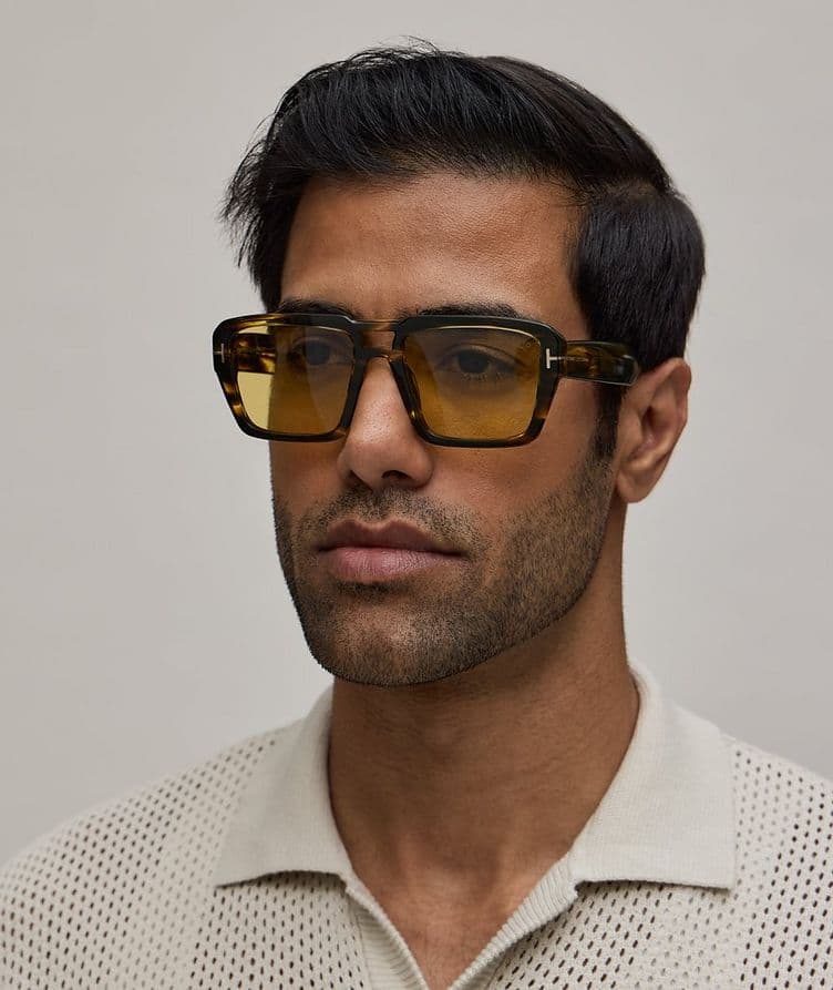 Redford Acetate Navigator Sunglasses image 1