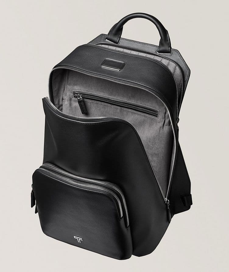 Turin Large Leather Davide Backpack image 2