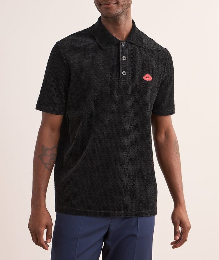 Embroidered Motif Polo image 1