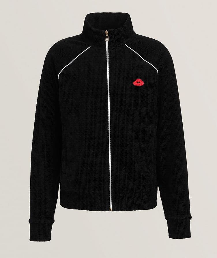 Embossed Logo Lips Track Jacket image 0