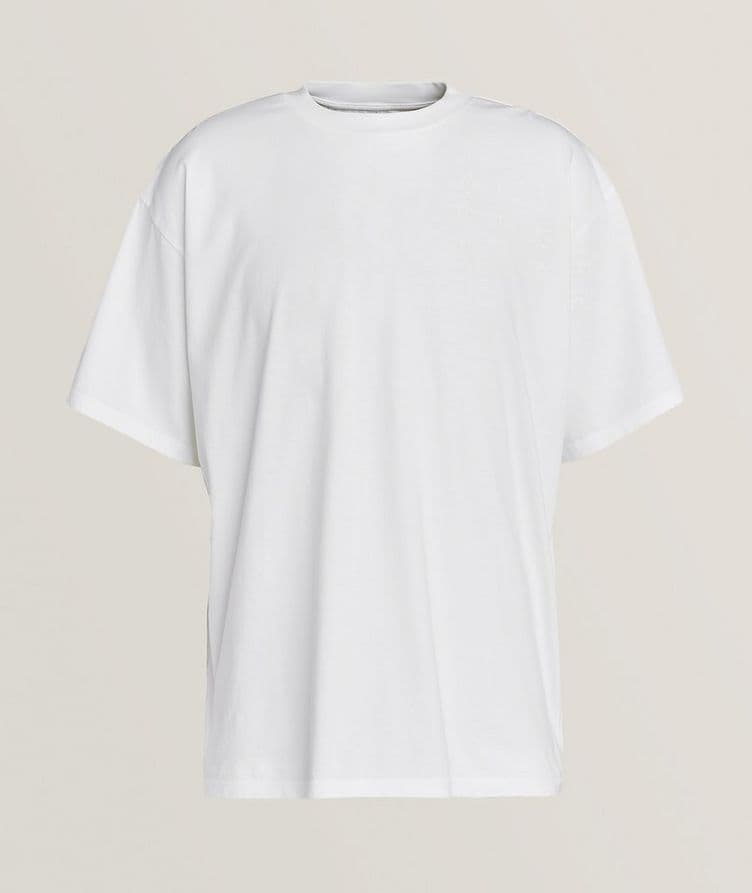 T-shirt en coton avec logo sur l’épaule image 0