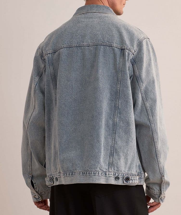 Blouson sectionné en denim image 2