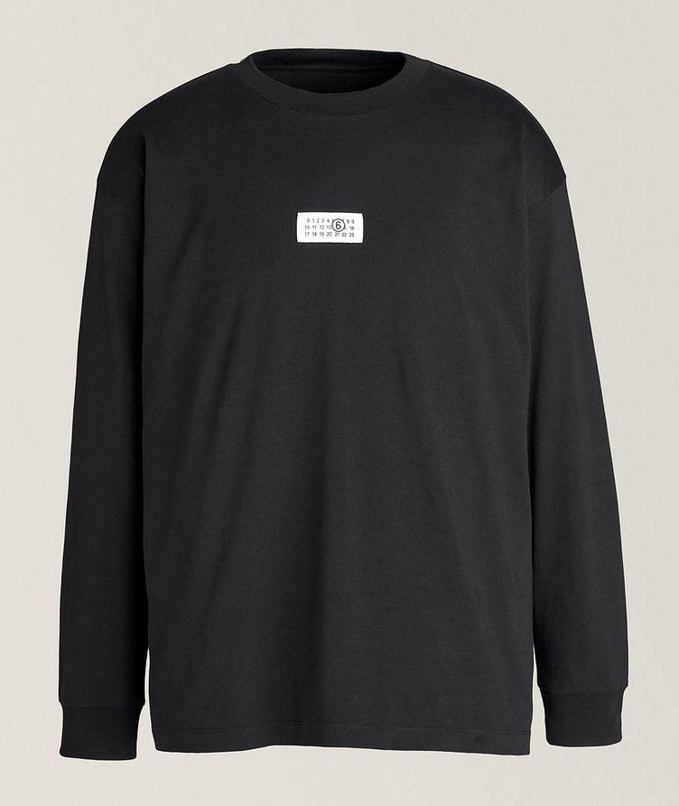 Cotton Long-Sleeve Logo T-Shirt image 0