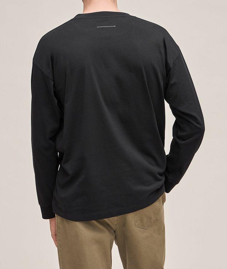 Cotton Long-Sleeve Logo T-Shirt image 2