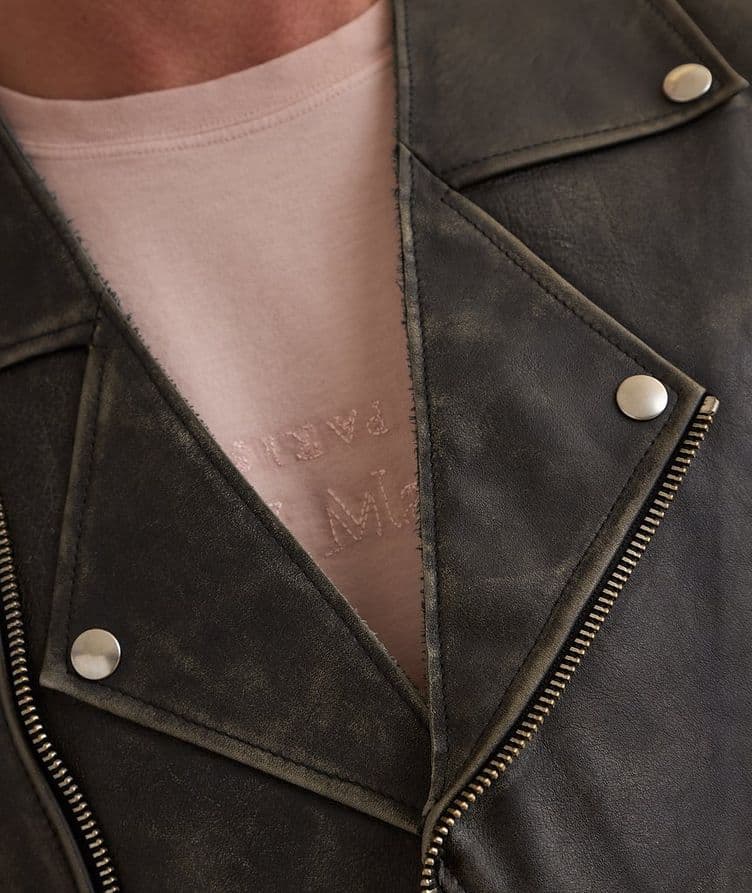 L'Oiel Leather Jacket  image 5