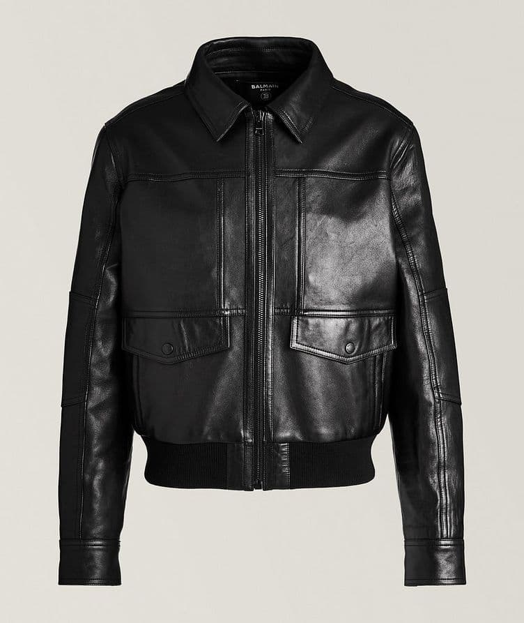 Lambskin Leather Jacket image 0