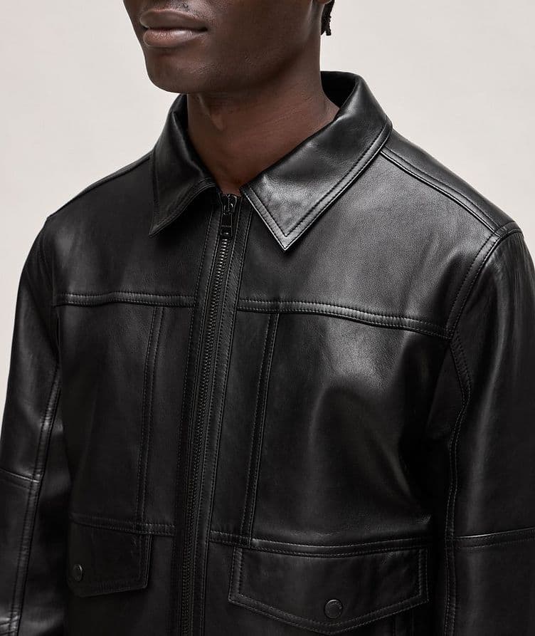 Lambskin Leather Jacket image 3