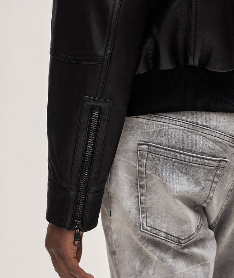 Lambskin Leather Jacket image 5