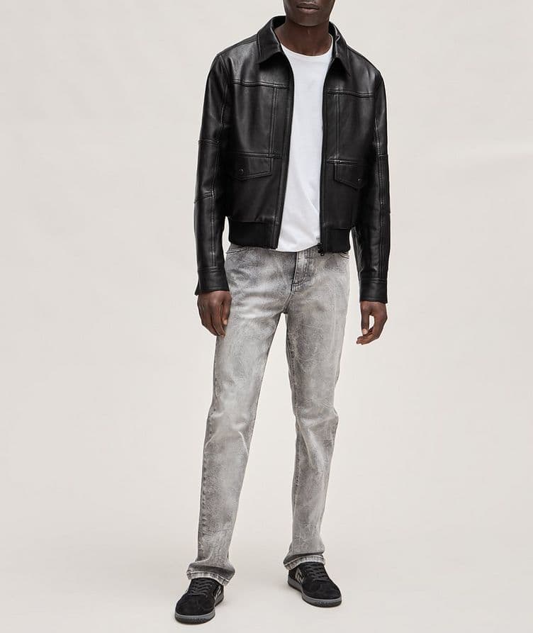 Lambskin Leather Jacket image 6