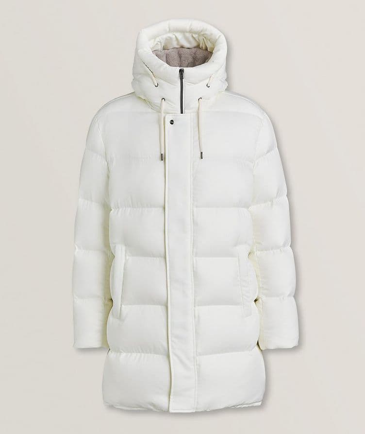 Long Down-Filled Puffer Coat image 0