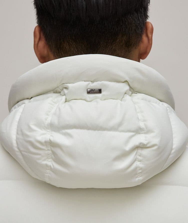 Long Down-Filled Puffer Coat image 3