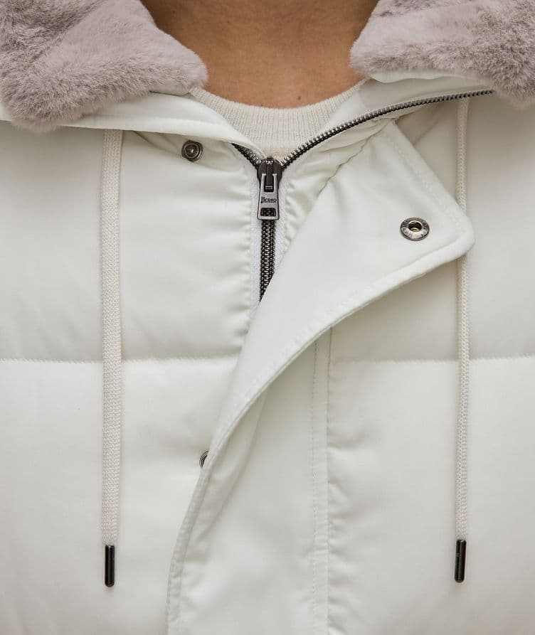 Long Down-Filled Puffer Coat image 4