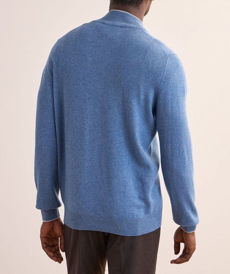 Wool-Blend Half-Zip Sweater  image 2