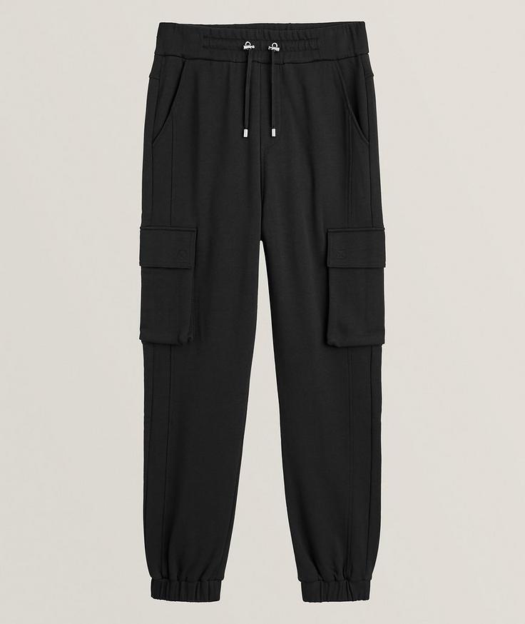 Balmain Pantalon sport cargo avec imprimé parisien