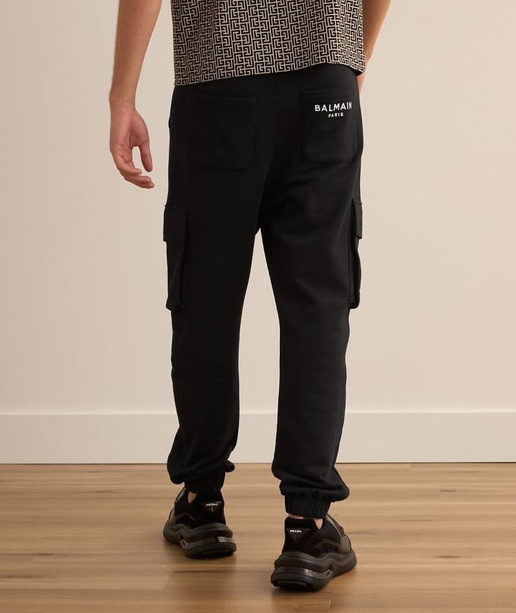 Pantalon sport cargo avec imprimé parisien image 2