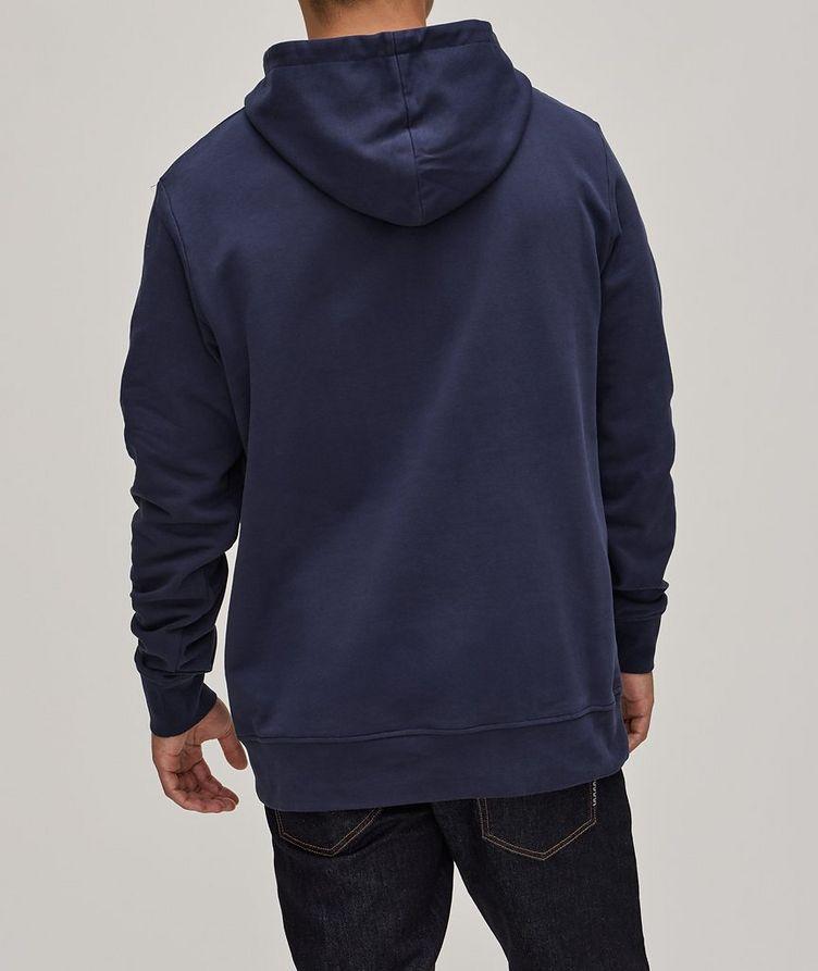 Signature Woven Logo Cotton Hoody  image 2