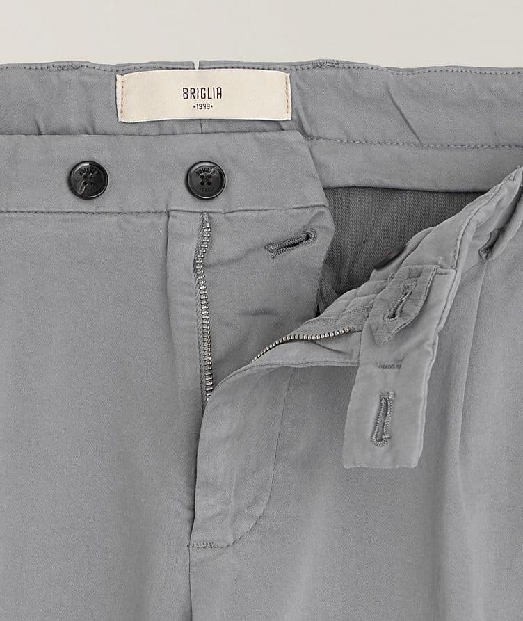 Stretch-Cotton Jersey Chinos image 1