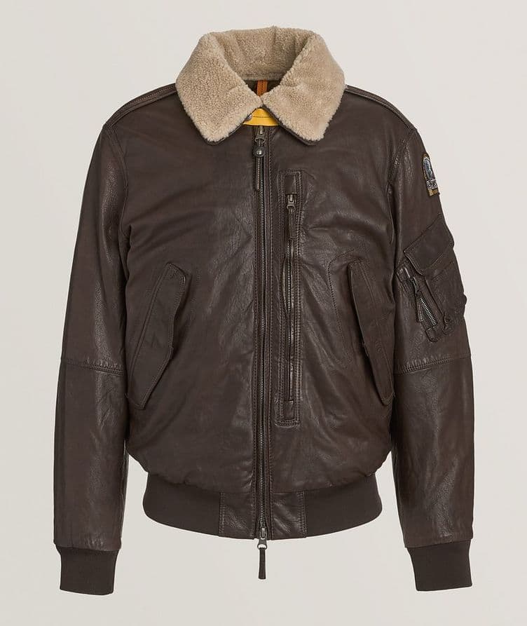 Josh Leather Aviator Jacket image 0