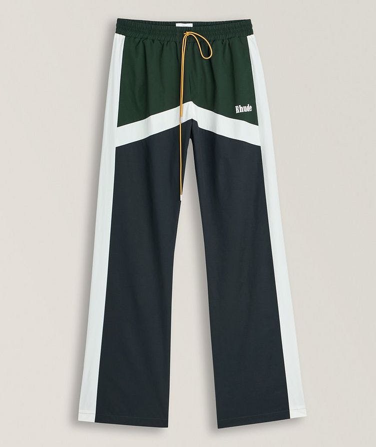 Cotton-Blend Track Pants image 0