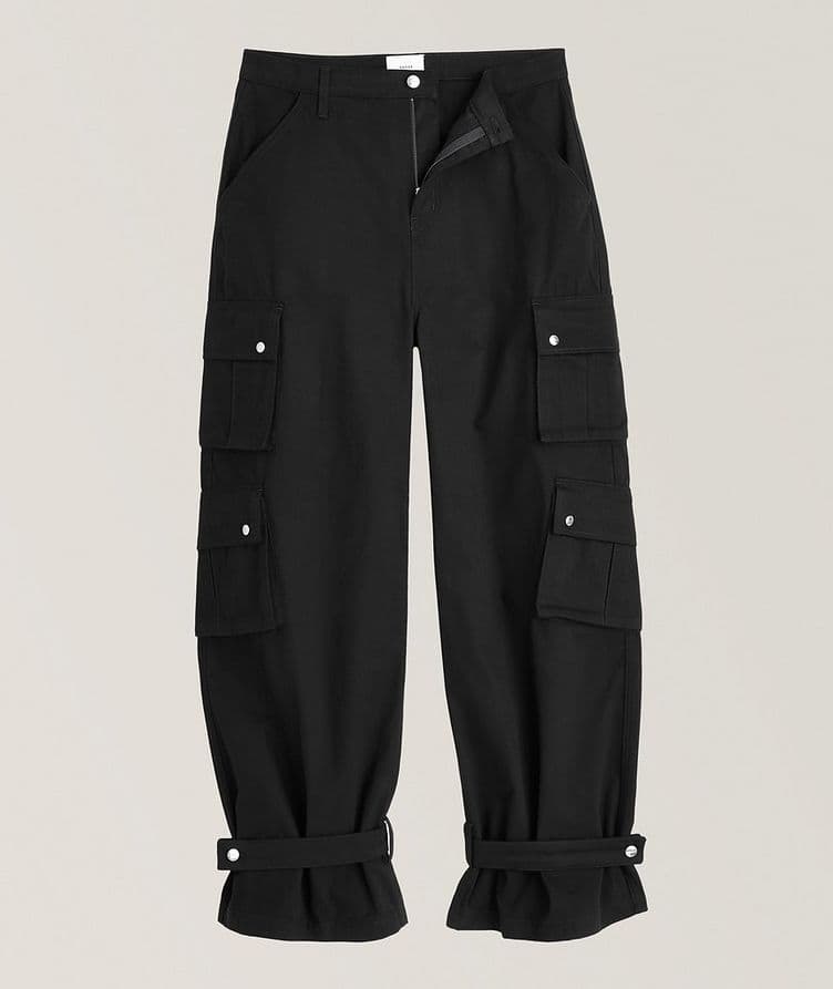 Baggy Wide-Leg Four-Pocket Cargo Pants image 0