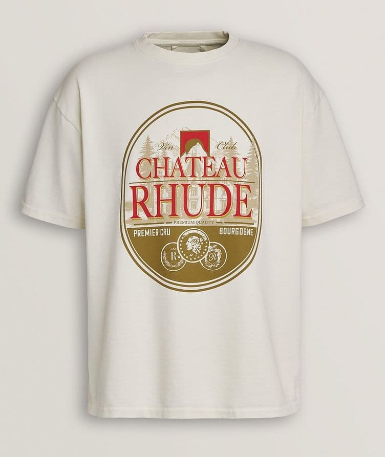 Chateau Rhude Cotton T-Shirt image 0