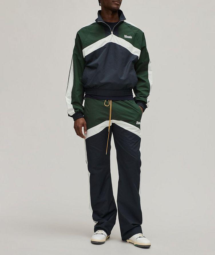 Cotton-Blend Quarter-Zip Track Jacket image 4