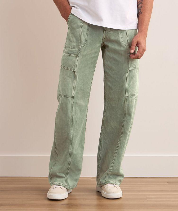 Canvas Cotton Cargo Pants image 1