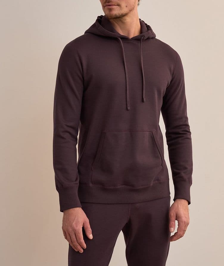 Midweight Cotton Hooded Sweater image 1