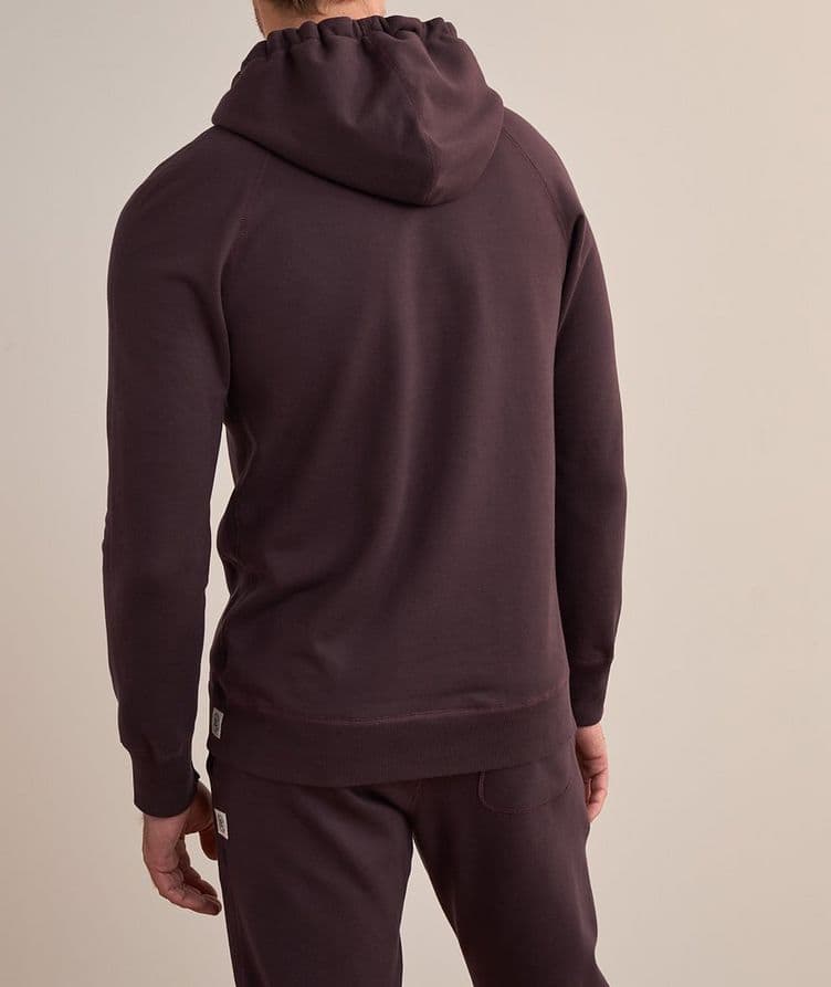 Midweight Cotton Hooded Sweater image 2