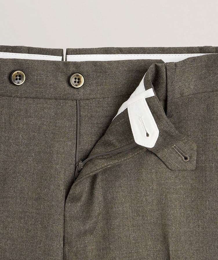 Stretch-Wool Chino Pants image 1