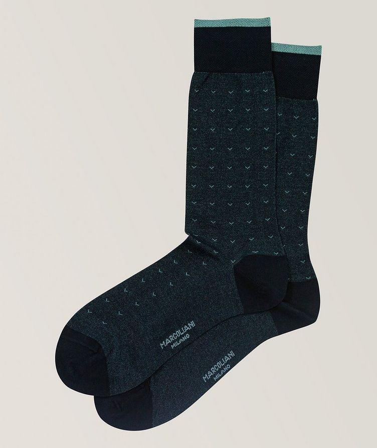 Volo Print Pima Cotton-Blend Socks image 0