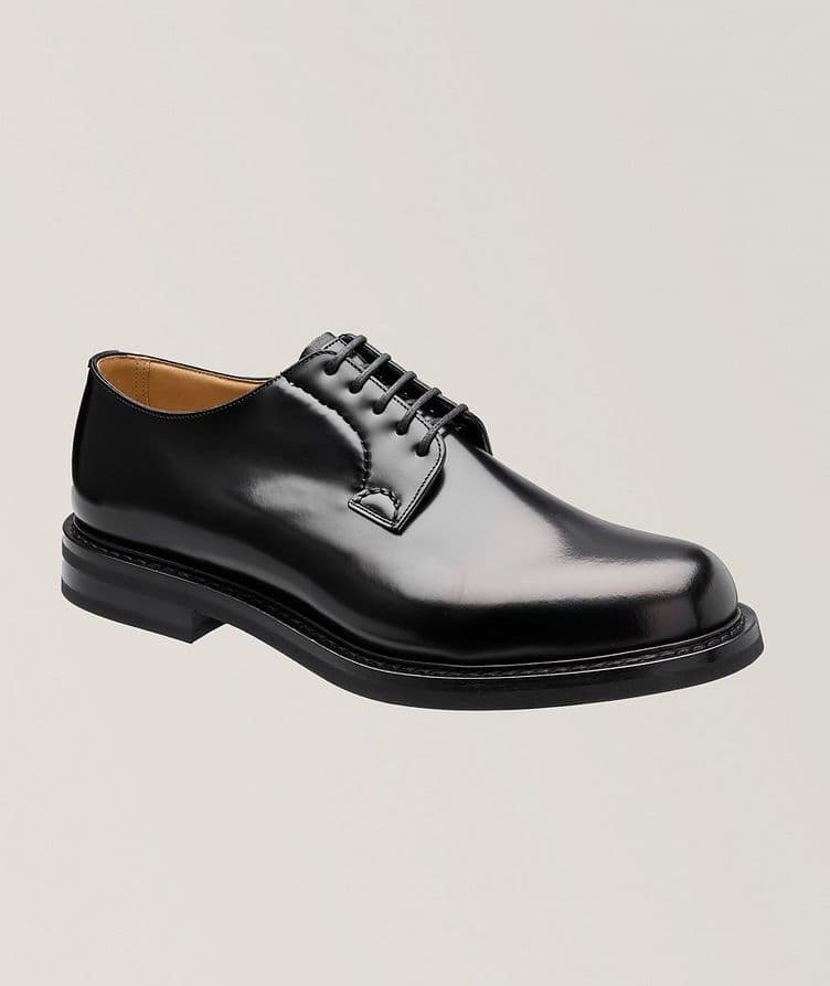 Shannon Polished Leather Derbies image 0