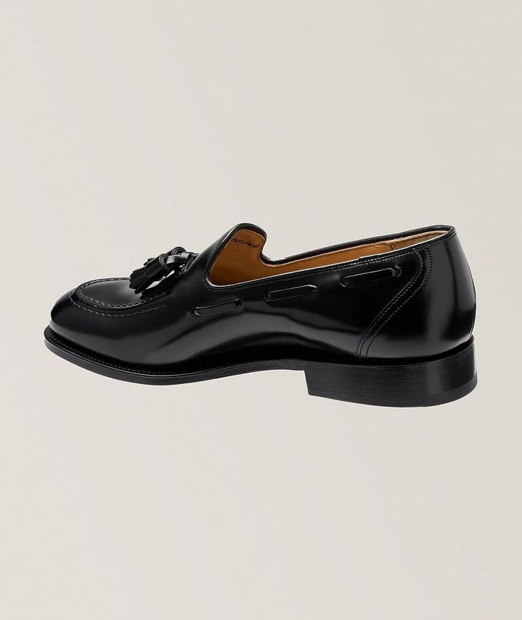 Kingsley Tassel Polished Leather Loafers image 1