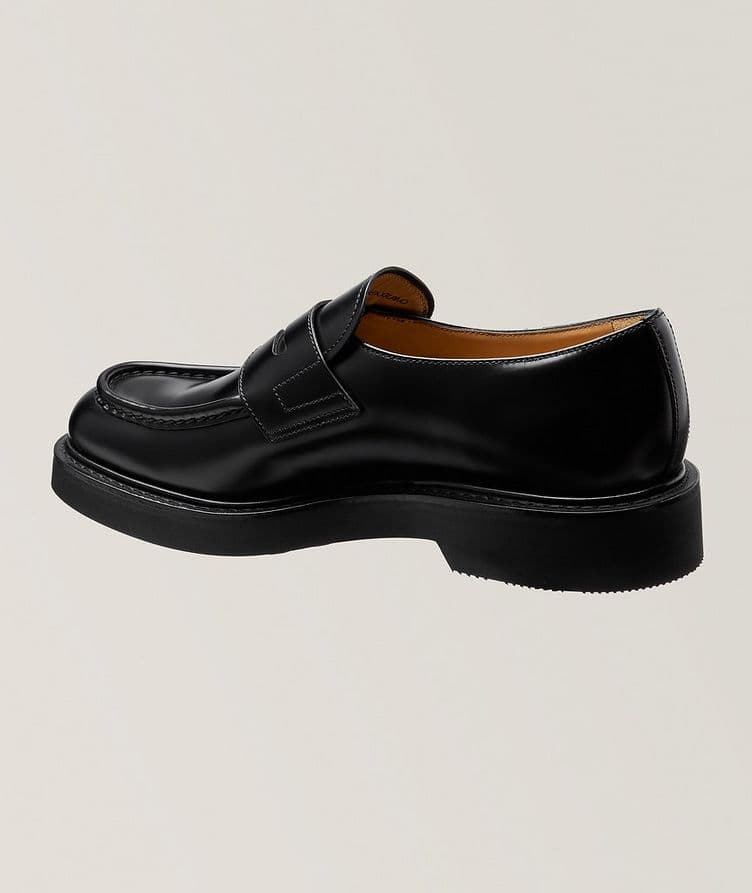 Lynton Polished Leather Penny Loafers image 1