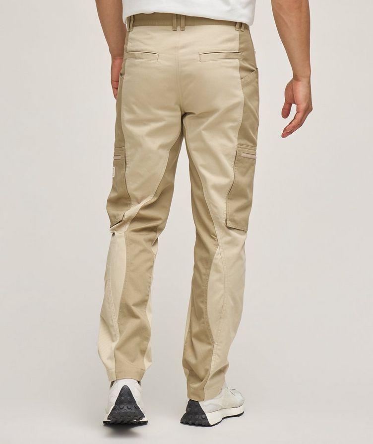 Two-Tone Cotton Cargo Pants image 2