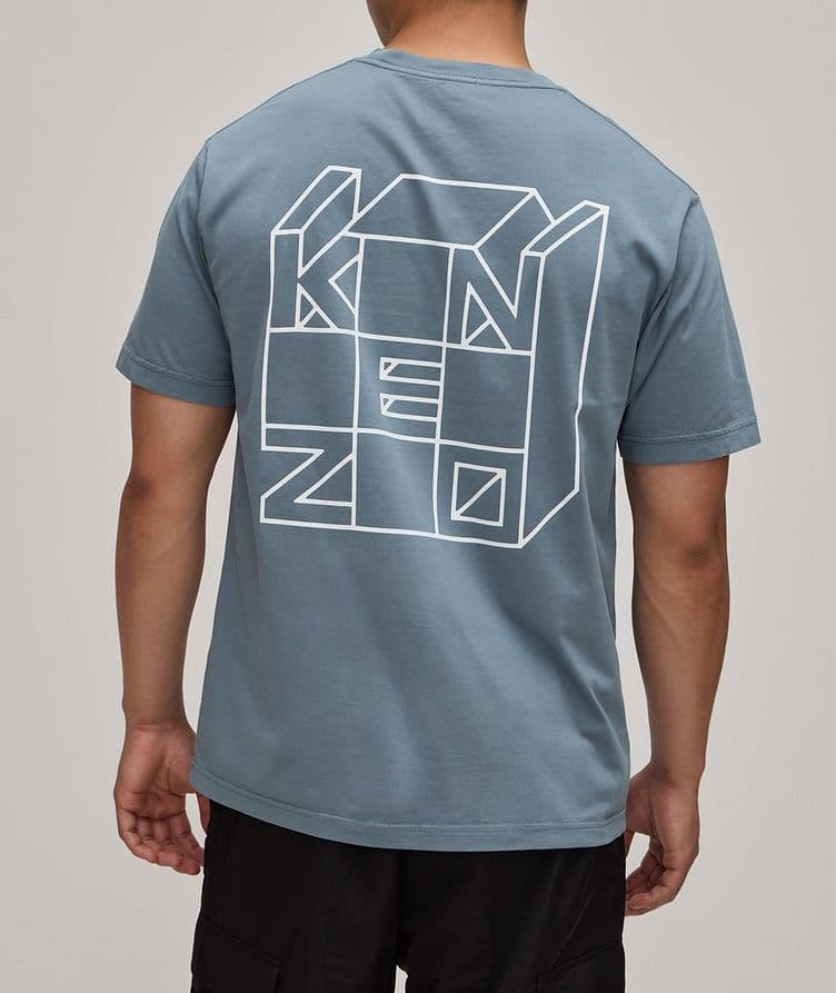 Geometric Graphic Print T-Shirt image 2