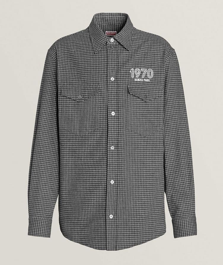 Cotton Check Western Overshirt  image 0