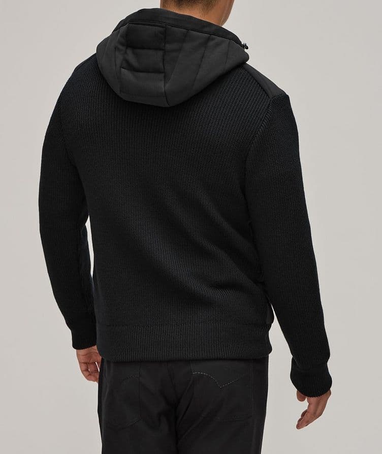 Full-Zip Virgin Wool Hoody image 2