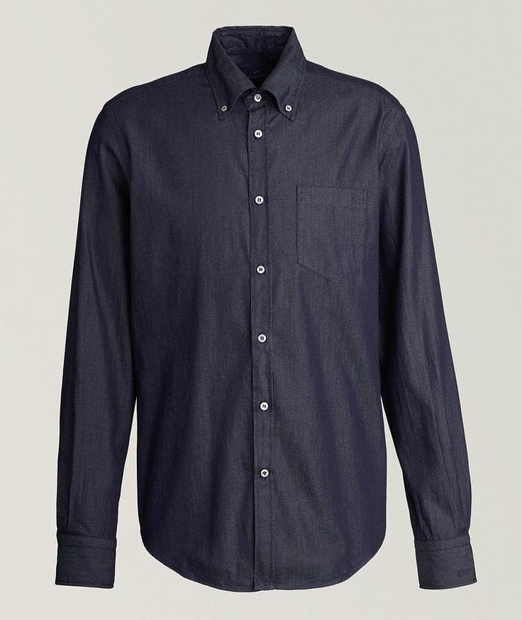 Paul & Shark Cotton Denim Shirt