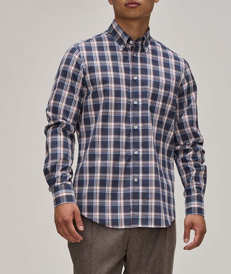 Check Cotton Sport Shirt image 1