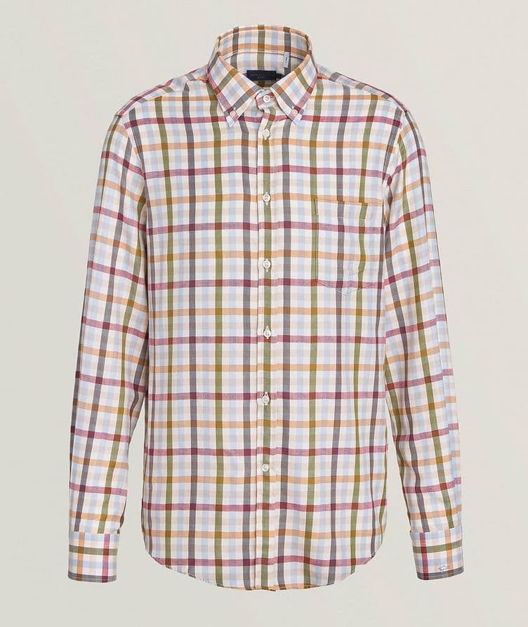 Check Cotton-Blend Shirt  image 0