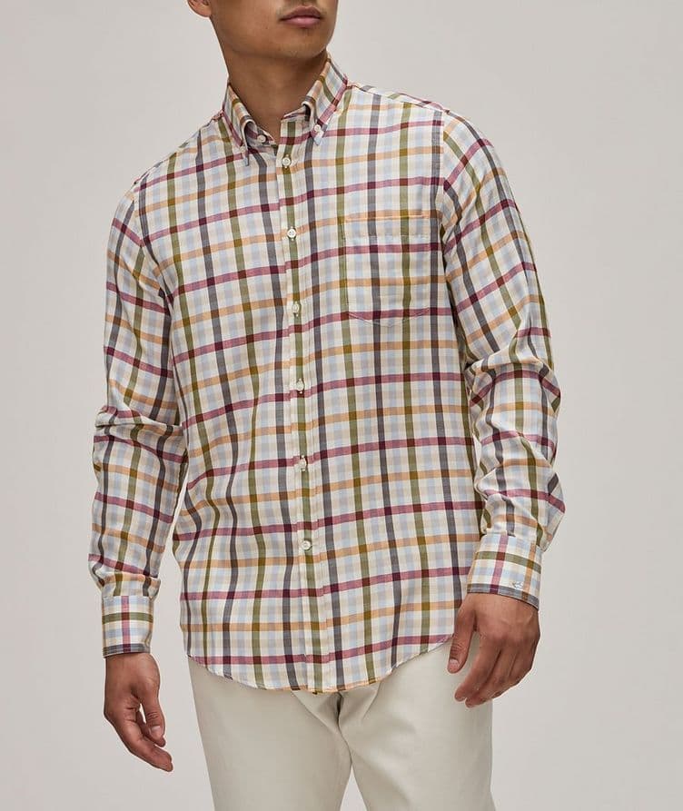 Check Cotton-Blend Shirt  image 1