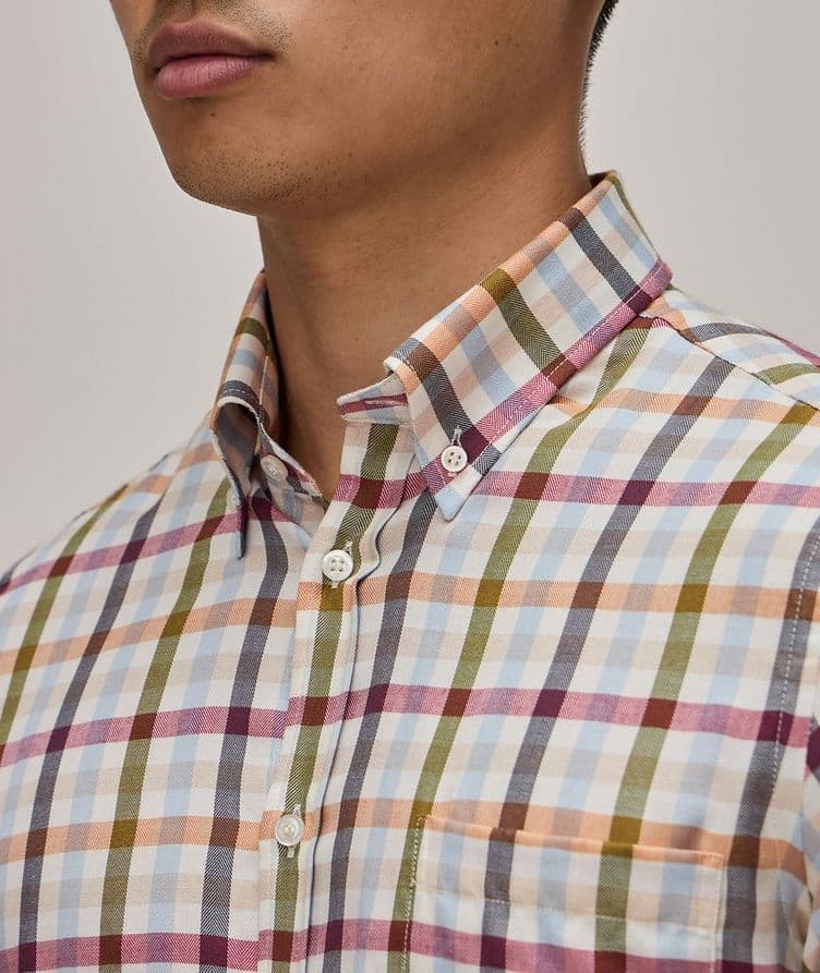 Check Cotton-Blend Shirt  image 3