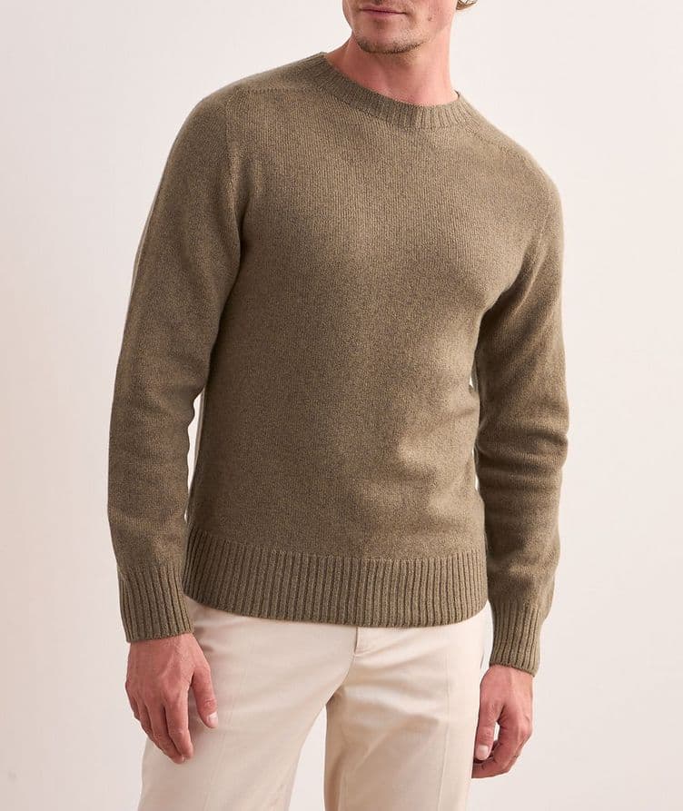 Wool-Cashmere Crewneck Sweater  image 1