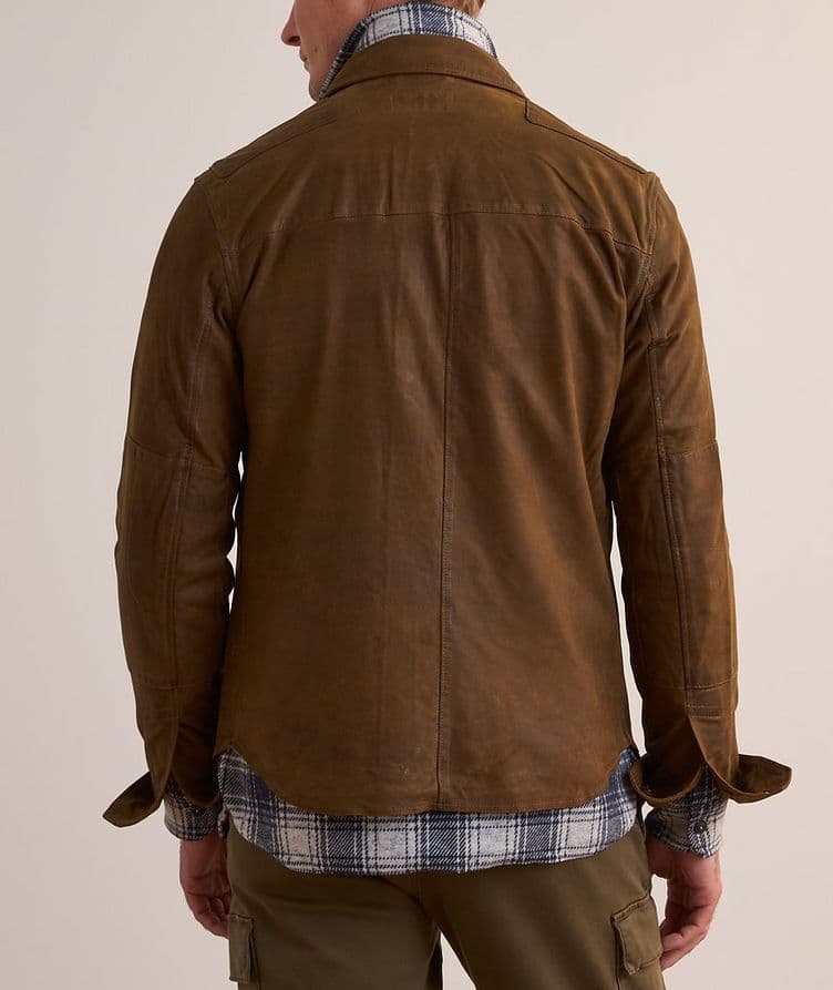 Blouson en suède de chèvre image 2