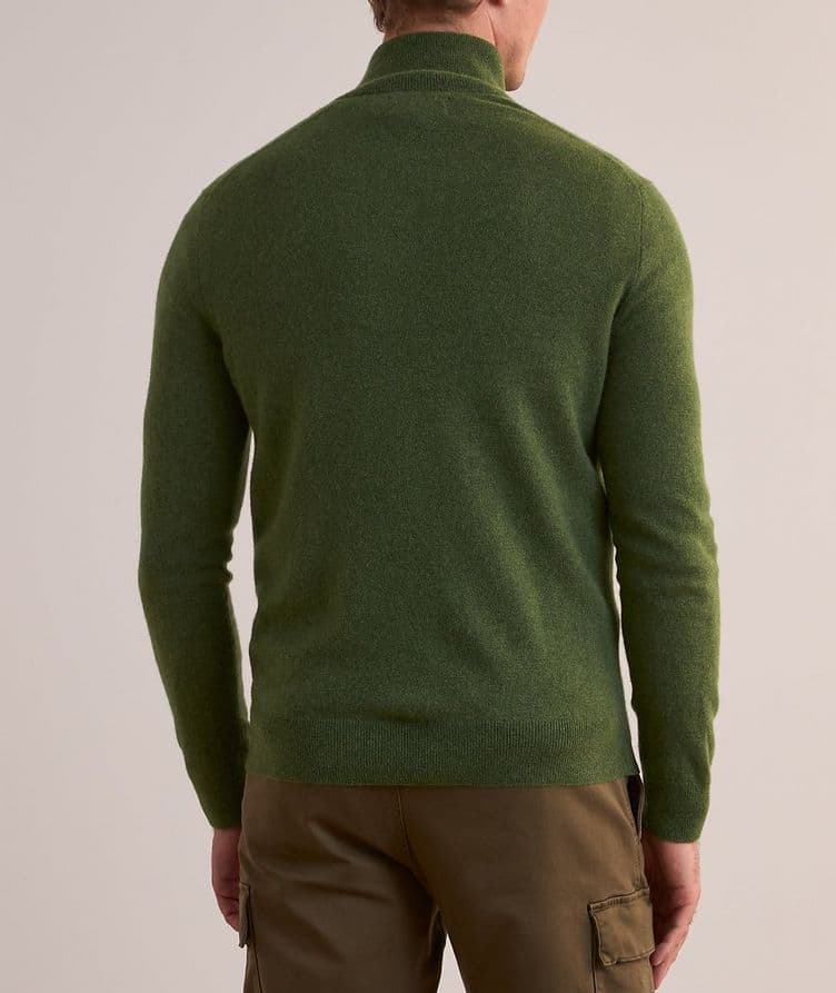 Wool Quarter-Zip Sweater image 2