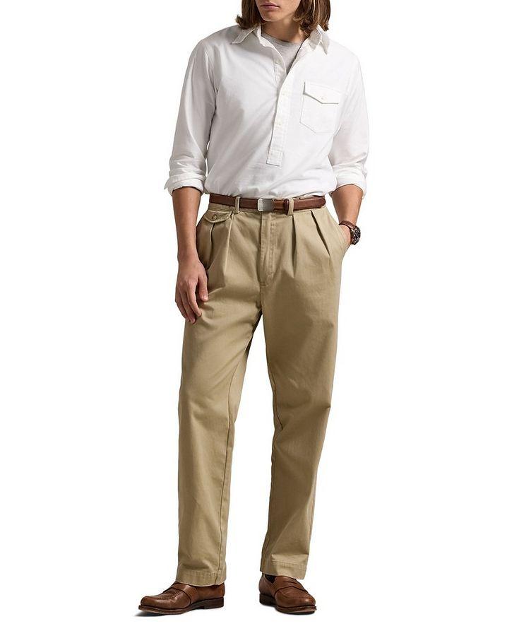 Cotton Quarter Button-Down Shirt image 3